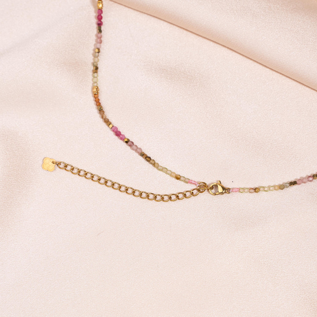 Collier pierres naturelles ras de cou Cécile photo 3
