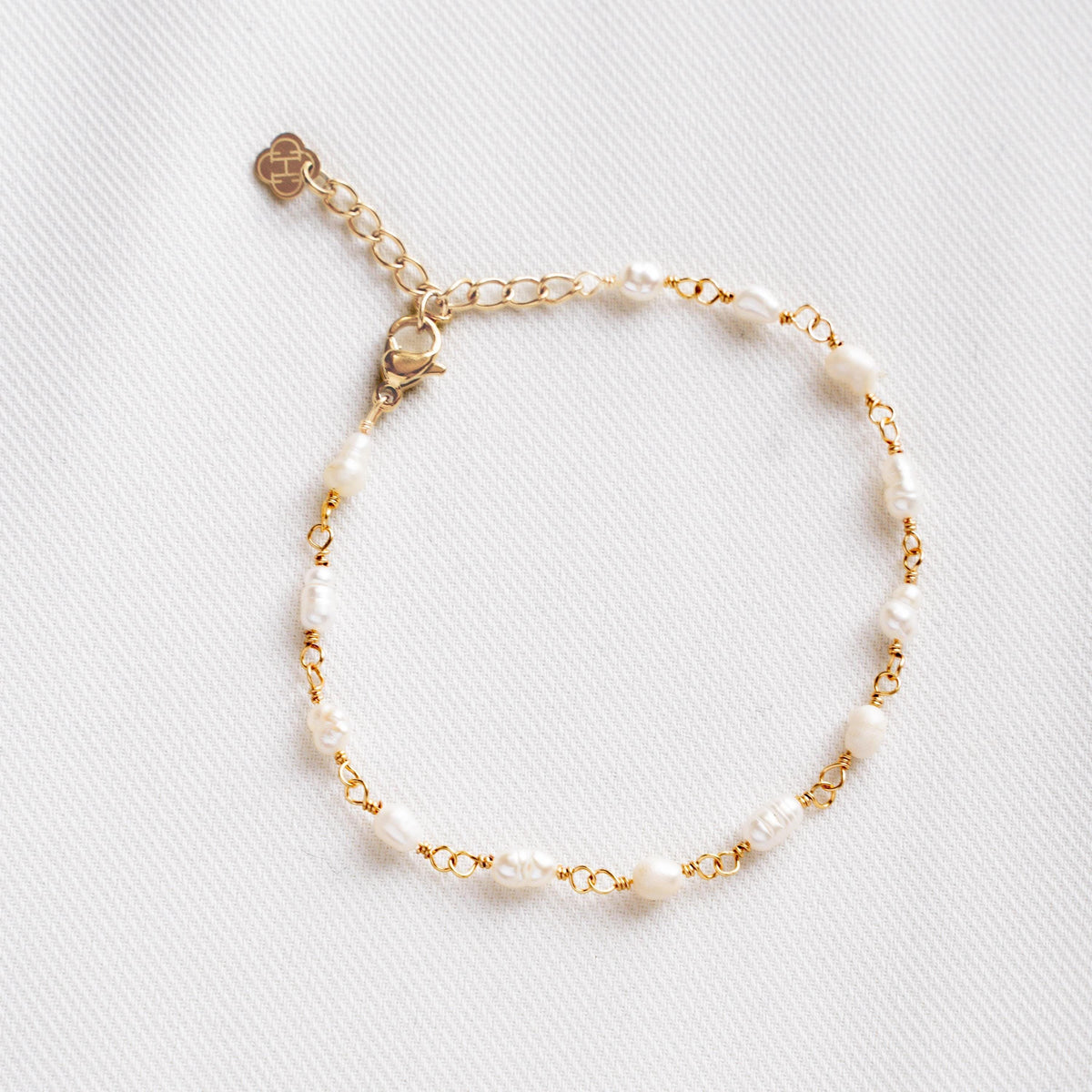 Bracelet femme perle d'eau douce Vosges photo 2
