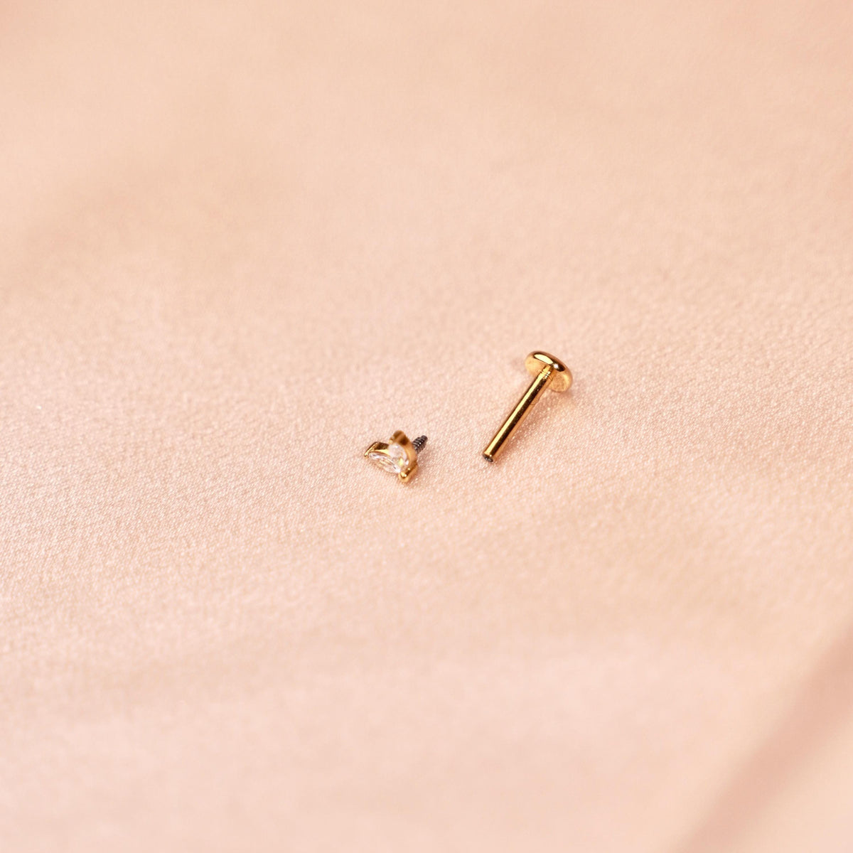 Piercing femme barrette zircons Florence photo 4