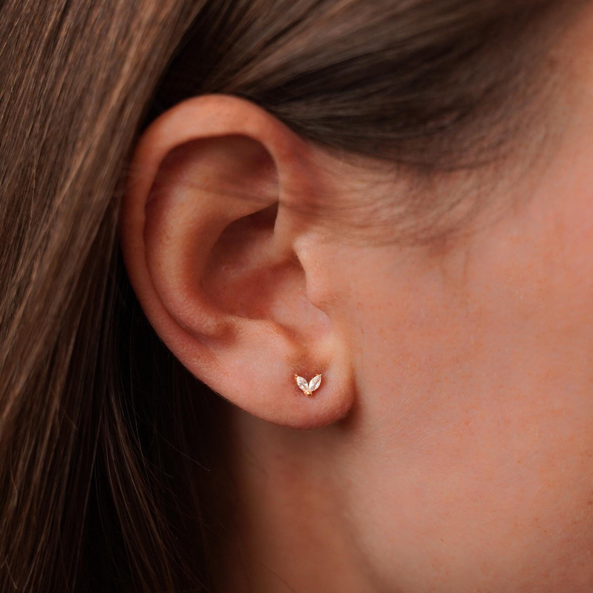 Piercing femme barrette zircons Florence photo 5