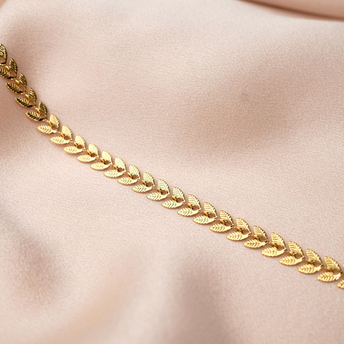 Collier chaîne épis ras de cou Isaure photo 3