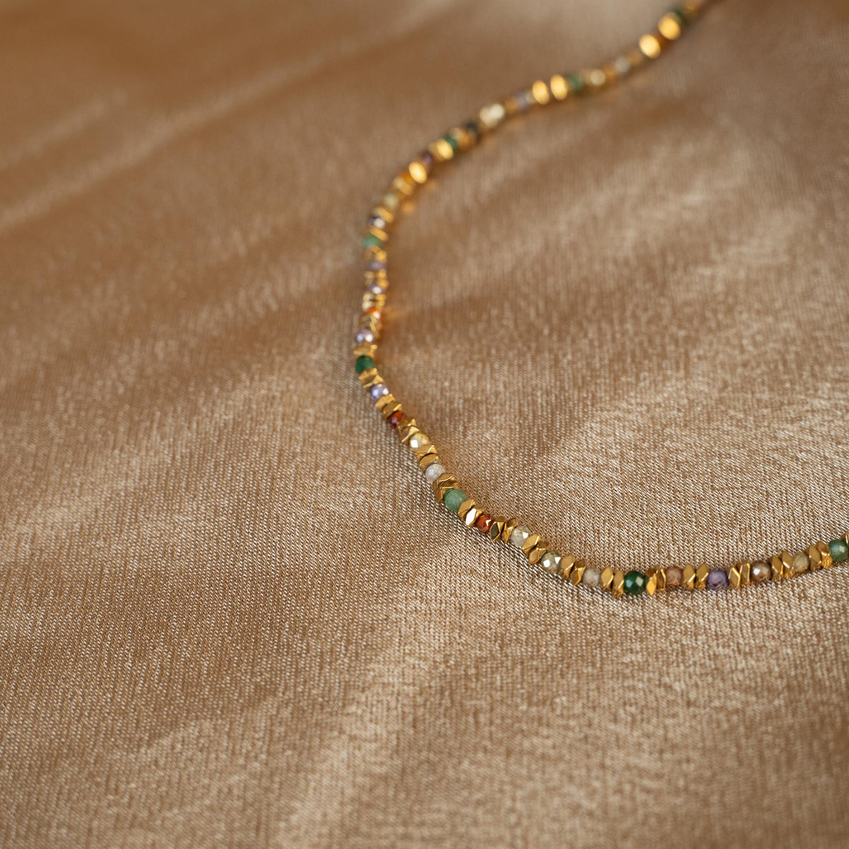 Collier perles pierres naturelles Anouchka photo 2