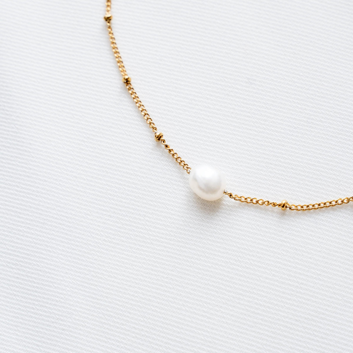 Collier rang de perles perle d'eau douce Jeanne photo 4