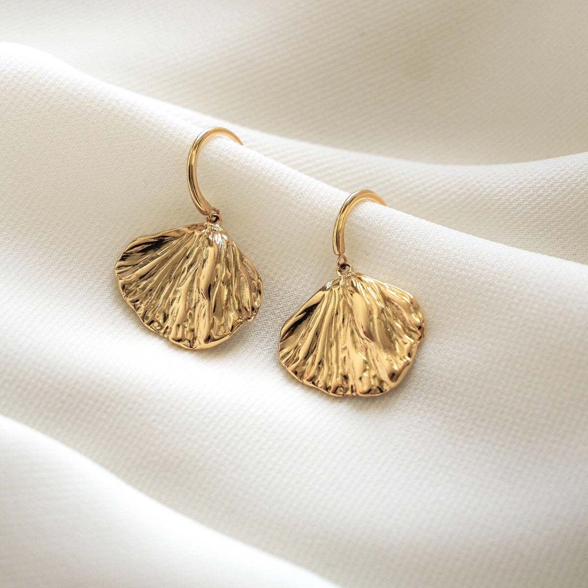 Boucles d'oreilles fleurs perles d'eau Bagatelle photo 2
