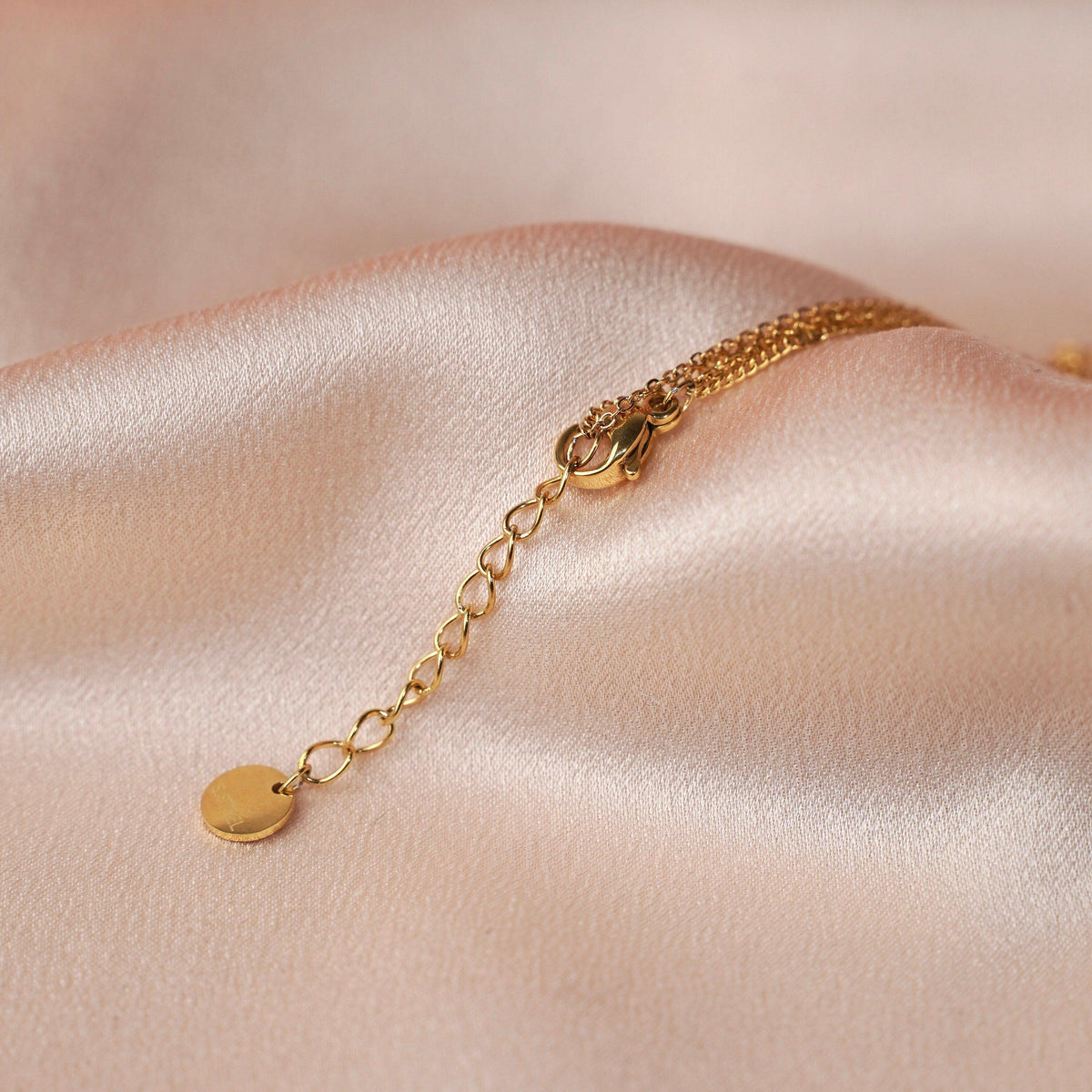 Bracelet double perles blanches Prudence photo 7