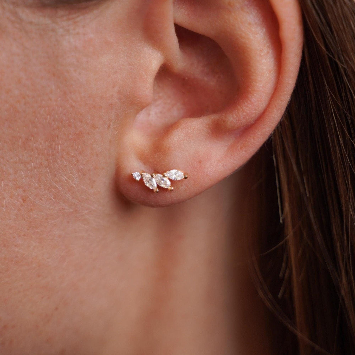 Piercing femme mini zircons Geneviève