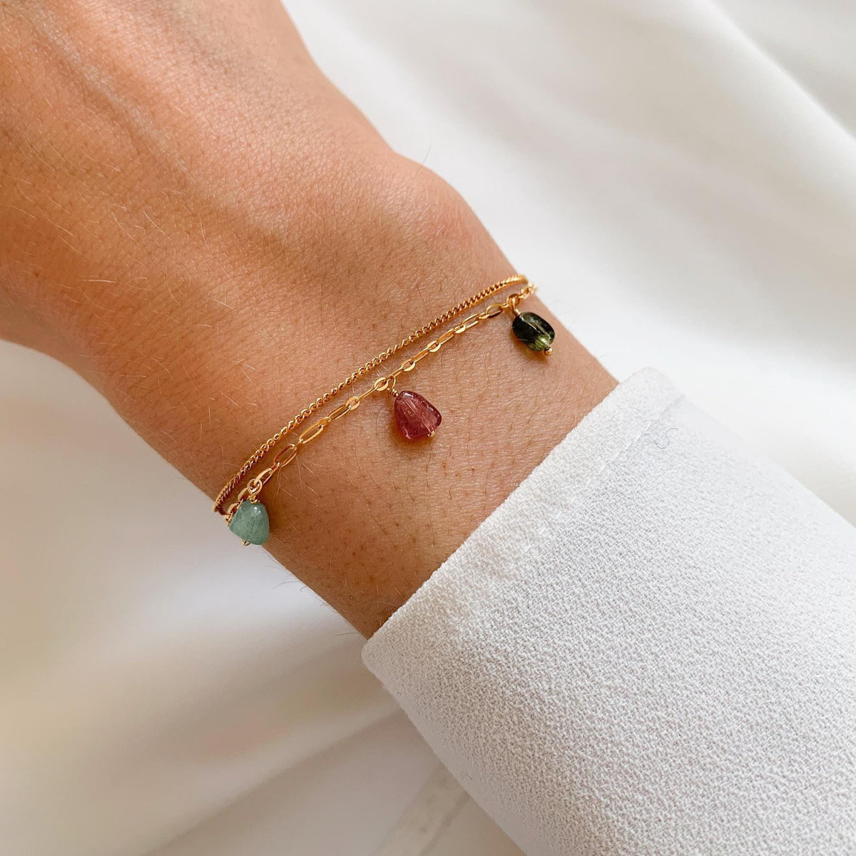 Bracelet femme tourmaline Olympe