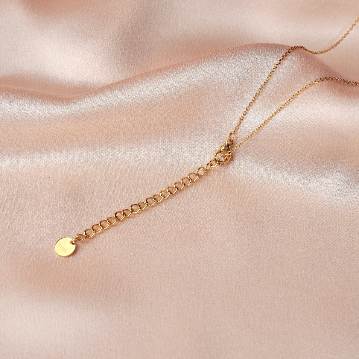 Collier trèfle nacre long Saint-Honoré photo 3