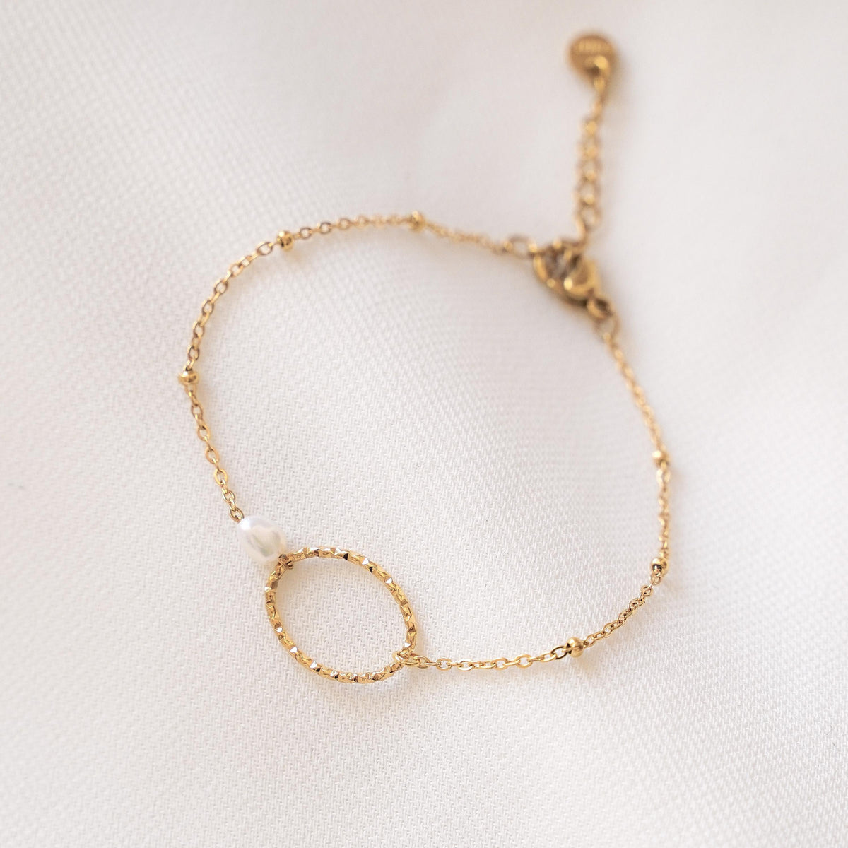 Bracelet anneau ovale serpentine Lucie photo 8