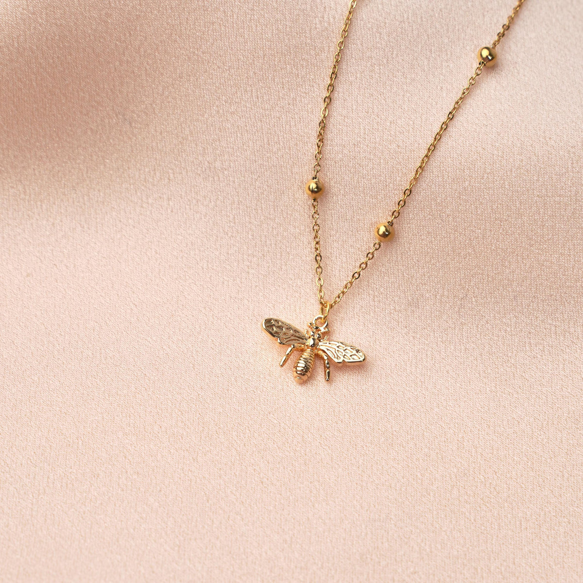 Collier femme pendentif abeille Paloma photo 2